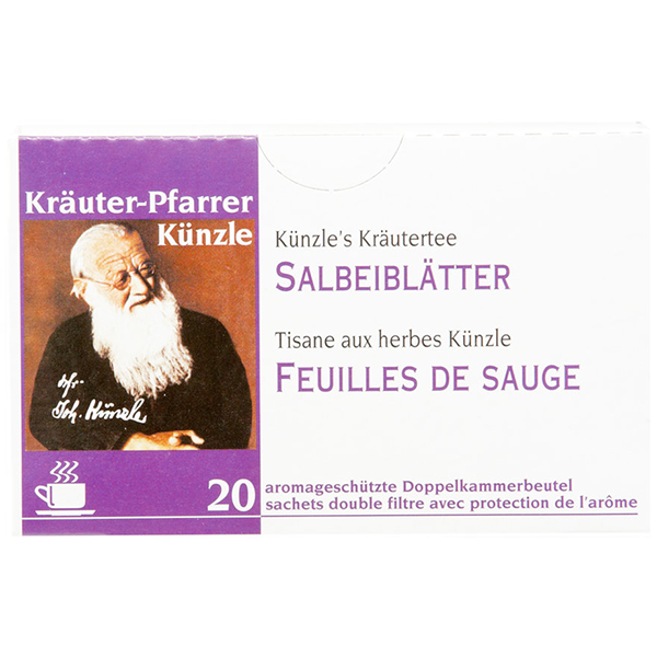 Kunzle tisane feuilles de sauge