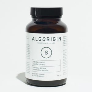 Flacon de spiruline poudre BIO algorigin