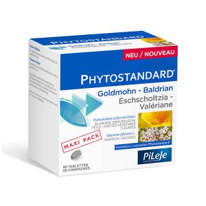 boite de phytostandard Eschscholtzia Valériane maxi pack 90 comprimés