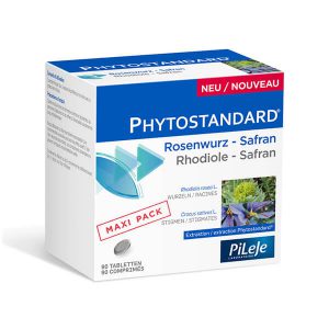 boite de phytostandard Rhodiole Safran maxi pack 90 comprimés