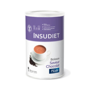 Packaging Boisson saveur Chocolat Insudiet, 300g.