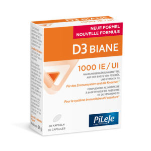 D3 Biane 1000 UI PiLeJe boite de 30 capsules